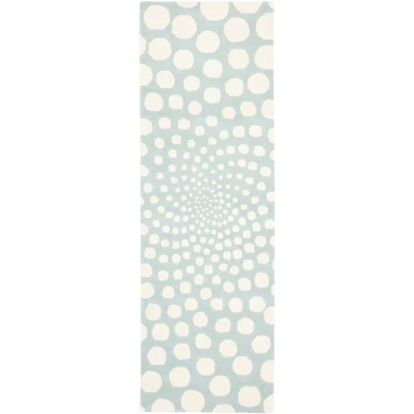 Safavieh Soho SOH766A 2&6x22 x 6&0x22 Runner Blue - Ivory Area Rug