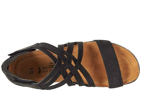 Naot Women's Marita Black Velvet Nubuck 40