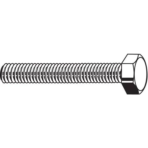 Fabory A01000.062.0150 5/8 inch-11 Grade 5 Hex Head Cap Screw - Steel, Pk 110