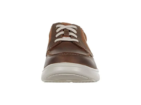 Clarks Bradley Vibe Men's Shoes Tan Leather : 9.5 D - Medium