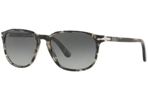 Persol PO3019S Sunglasses, 52-18-140, 106371-SPOTTED Grey Black