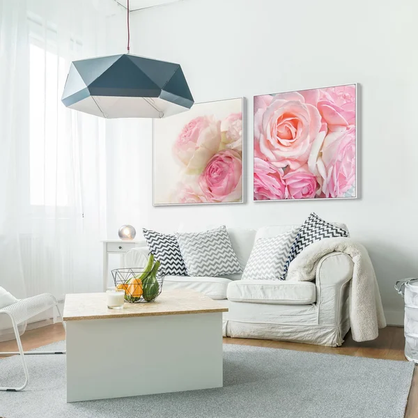 Marmont Hill Rose Bunch Diptych Size: 32x22 H x 32x22 W x 1.5x22 L
