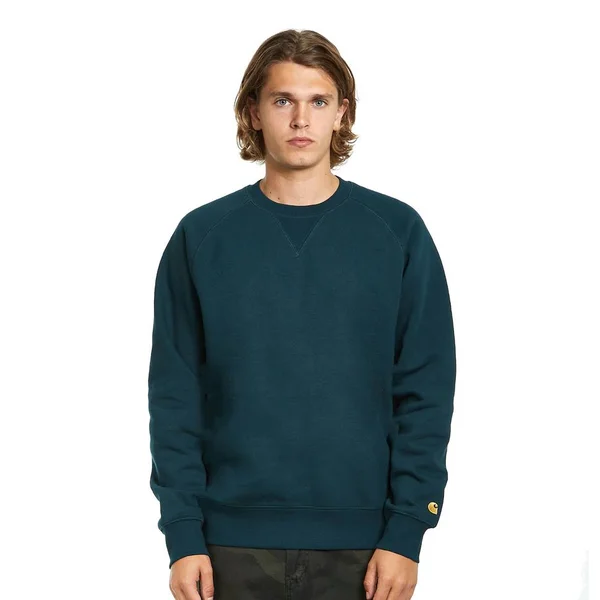Carhartt WIP Chase Sweatshirt - Frasier - Gold - XL - Men