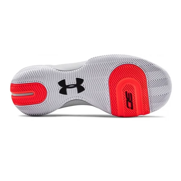 Under Armour Men's SC 3ZERO III Basketball Shoes - White - Size 13.0