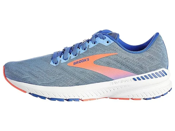 Brooks - Ravenna 11| Women's Blue/Coral, 9.5