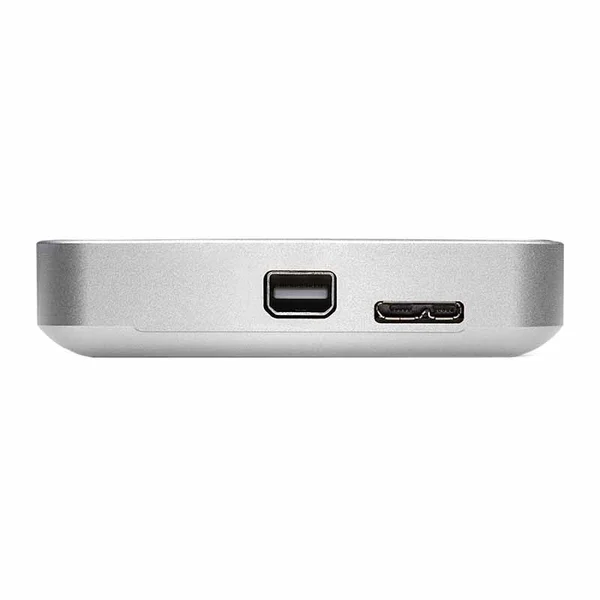 G-Technology G-DRIVE Mobile 1 TB External HDD - GDMOTHPA10001BDB - USB 3.0/Thunderbolt - 7 - 200 rpm