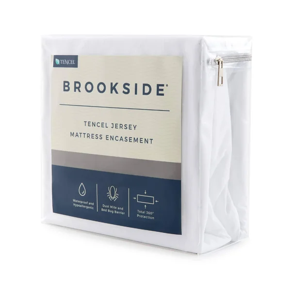 Brookside Tencel Jersey Encasement Mattress Protector - King