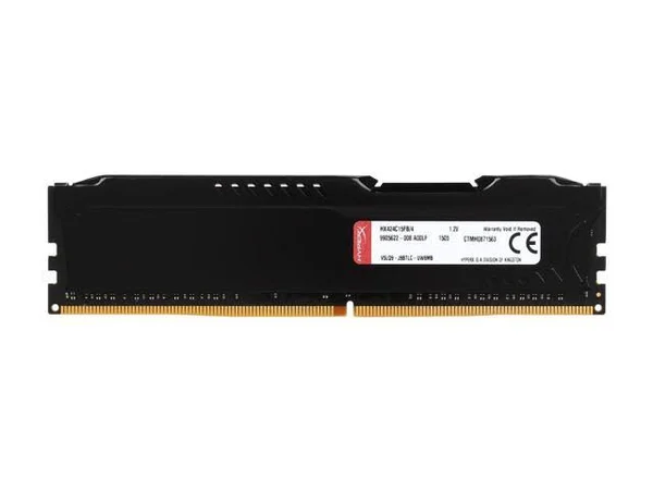 Kingston HX424C15FB/4 HyperX Fury Memory Black-4gb Module-ddr4 2400MHz