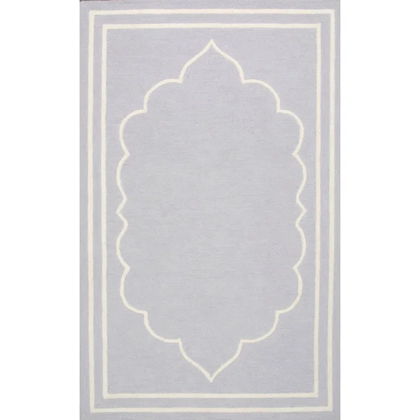 nuLOOM Mtvs172a Hand Hooked Tari 4& x 6& Grey Area Rug