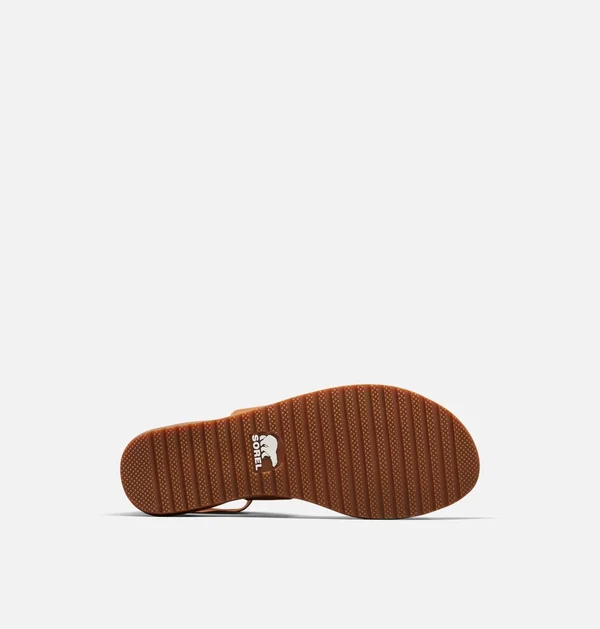 Sorel Ella Sandal Women's, Camel Brown, 9