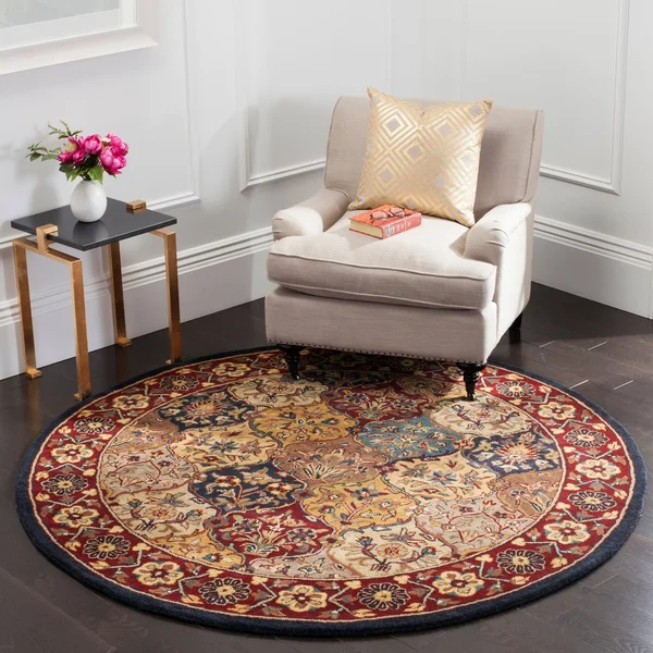 Safavieh Heritage HG510A Area Rug - Multi/Navy - Size: 6 x 9 ft.