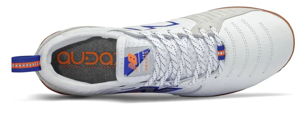 New Balance Men's Audazo V5 Pro Indoor Soccer Shoes - White