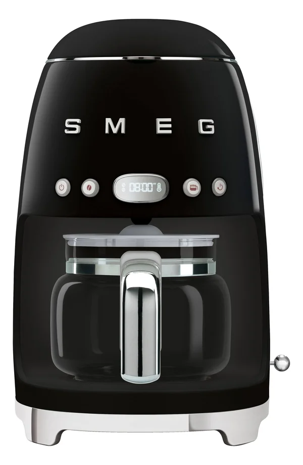 Smeg 10-Cup Drip Coffee Machine - Black