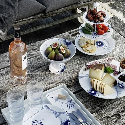 Royal Copenhagen Blue Fluted Mega Dessert Bowl