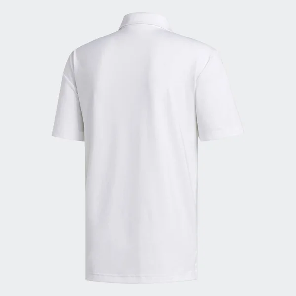 Adidas Mens Ultimate 2.0 Solid Golf Polo White S