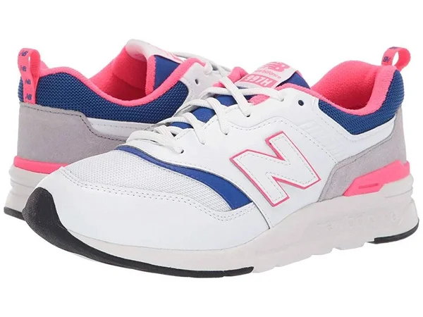 New Balance 997H Shoes White/Laser Blue Size 6