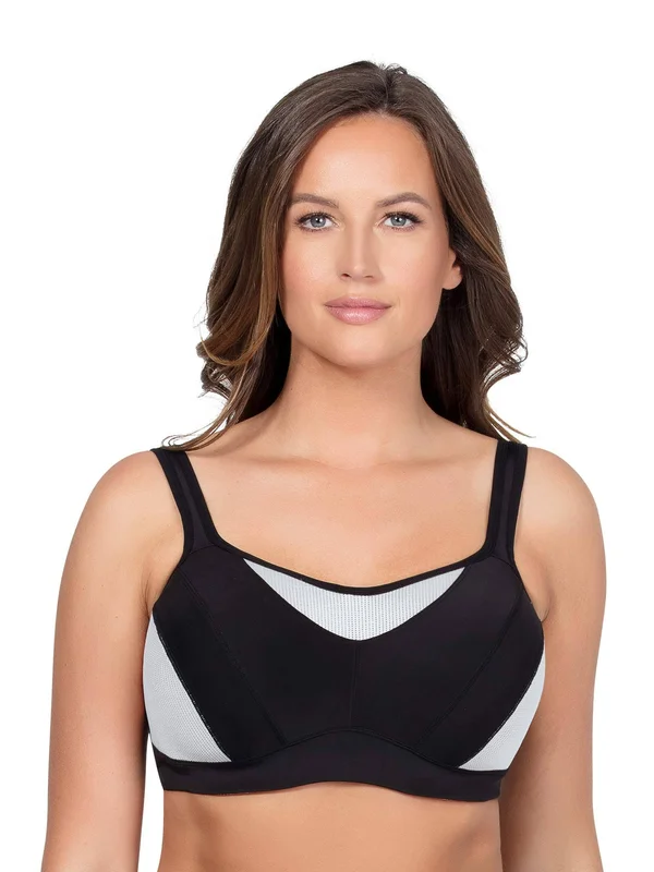 Parfait Women's Dynamic Sports Bra - Black