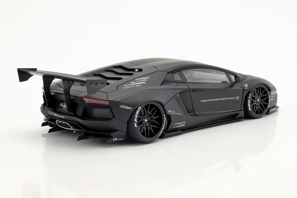 AUTOart 1/18 Lamborghini Aventador LB-Works Matt Black