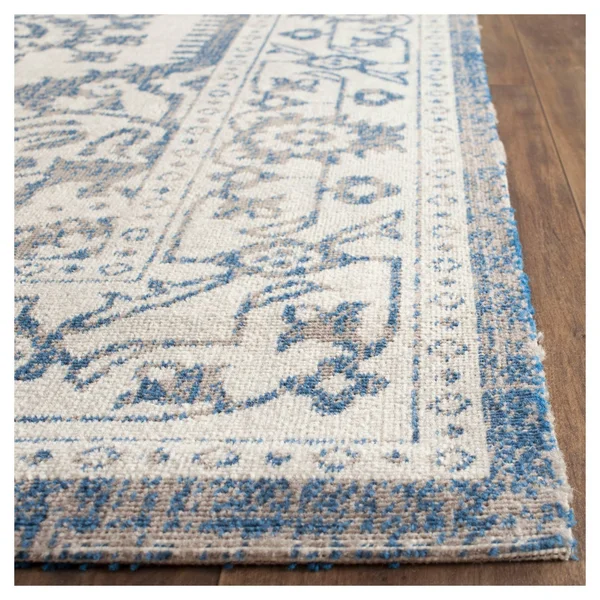 Safavieh Patina PTN318C 5&1x22 x 7&6x22 Light Grey, Blue Area Rug