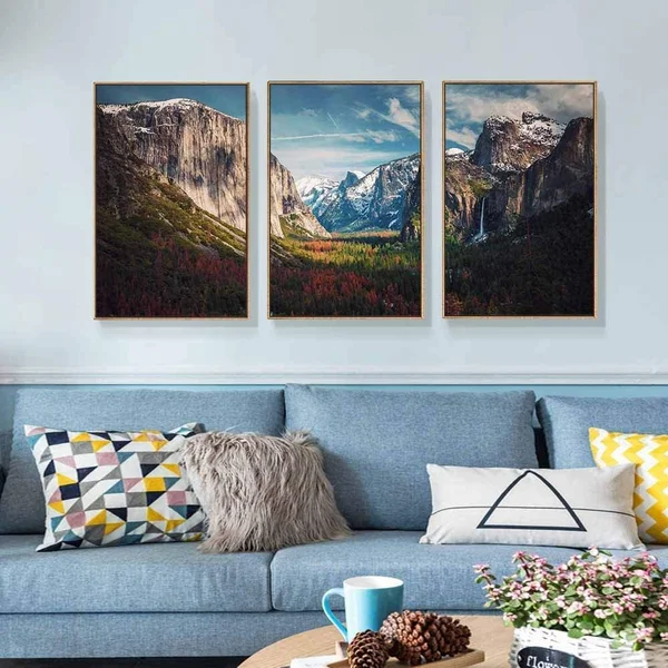 Wall26 Canvas Wall Art for Living Room - Bedroom Mountain Framed Canvas Prints for Home Decoration Ready to Hang, Size: 24 x 36 x