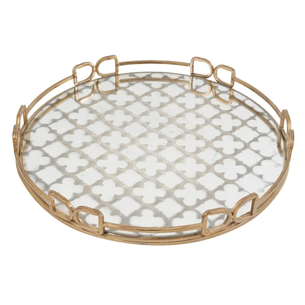 Au0026B Home Tray Gold