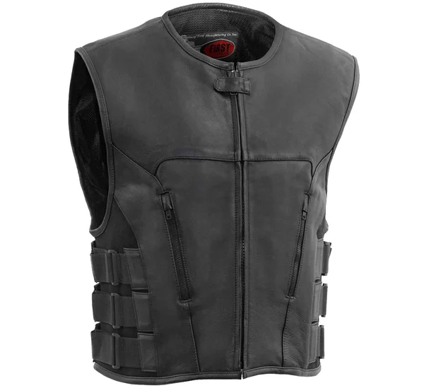 First Manufacturing Men's Commando Motorcycle Vest