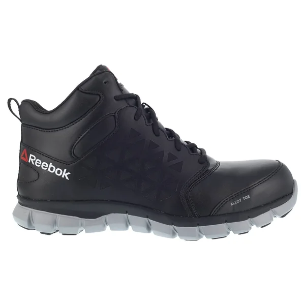 Reebok Work Sublite Cushion Work Alloy Toe 10 Men's Black Shoe
