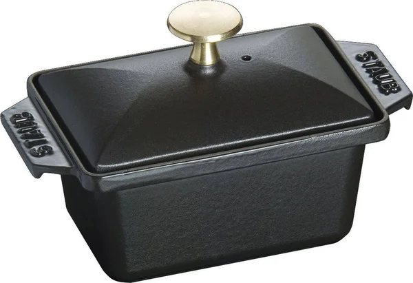 Staub - Pate Dish, Rectangular, Small, Black, 40509-571, 1311525, 15 x 11 cm