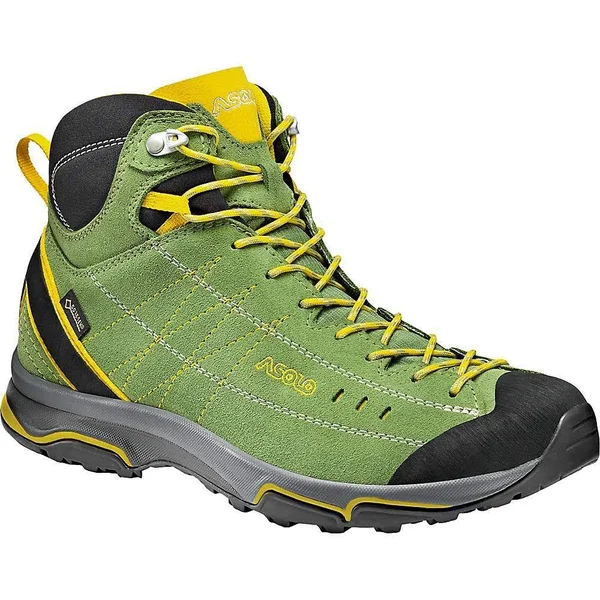 Asolo Women's Nucleon Mid GV Shoe - 7.5 - English Ivy, Yellow