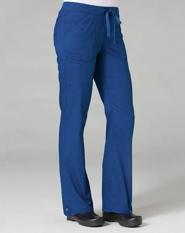 Primaflex by Maevn Women's Straight Leg Scrub Pant, Blue