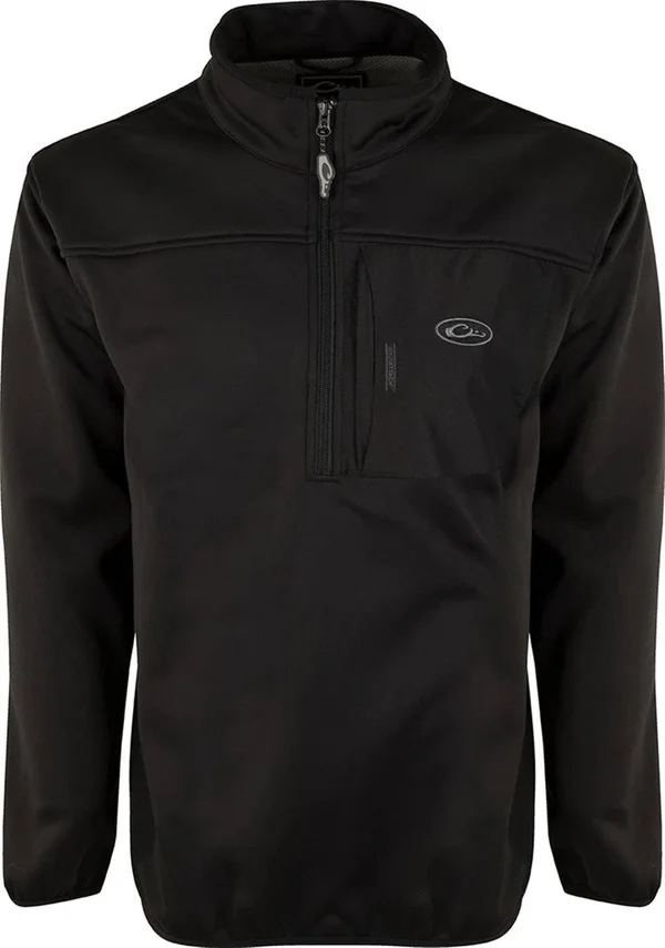 Drake Endurance 1/4 Zip Pullover XL Black