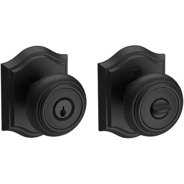 Baldwin Entratar141 Entry Traditional Knob - Polished Nickel