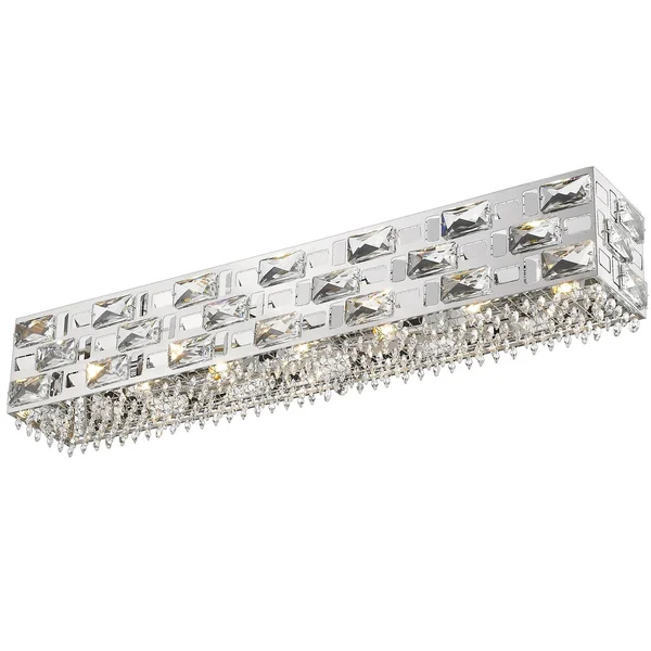 Z-Lite 912-6V-CH-LED 6 Light Vanity, Chrome