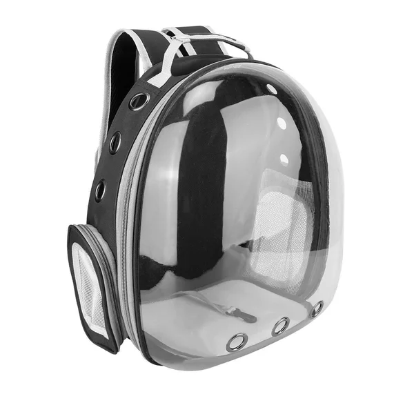 iMounTEK Pet Carrier Ventilate Backpack - Black, 17.72 x 5.91 x 14.17