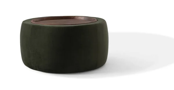 Kardiel Grover 36x22 Fabric Storage Ottoman, Hunter Green