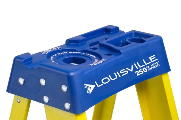 Louisville Ladder FS2004 Fiberglass Step Ladder - 4-Feet/250lb