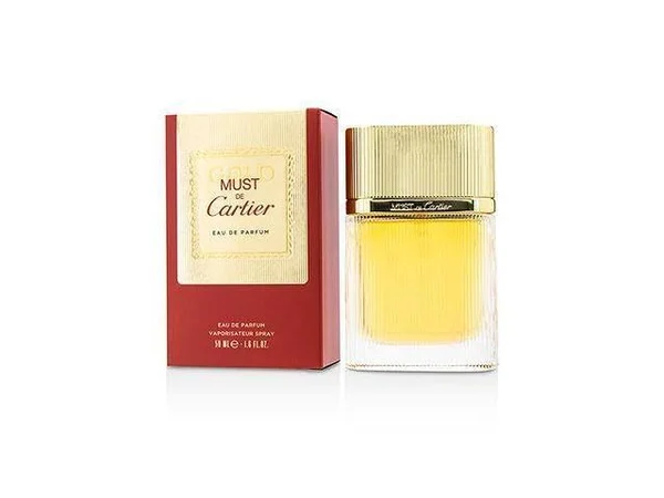 Cartier Must De Gold Cartier Eau De Parfum Spray - 1.6 oz