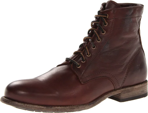 Frye Tyler Lace Up Boots in Dark Brown, Men's Size 7