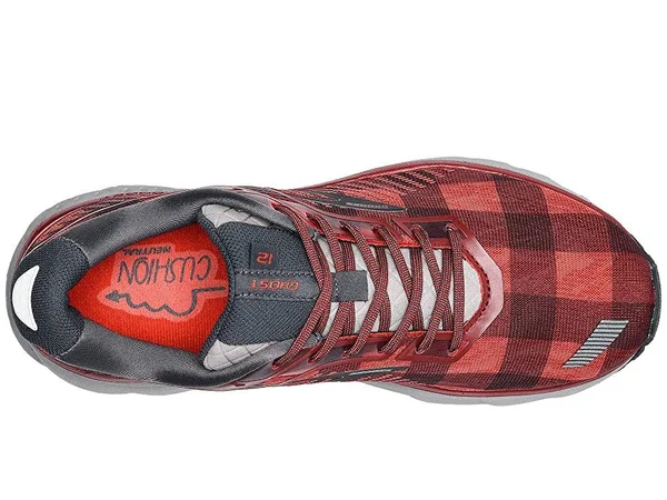 Brooks Women's Ghost 12 Running Shoe, Red