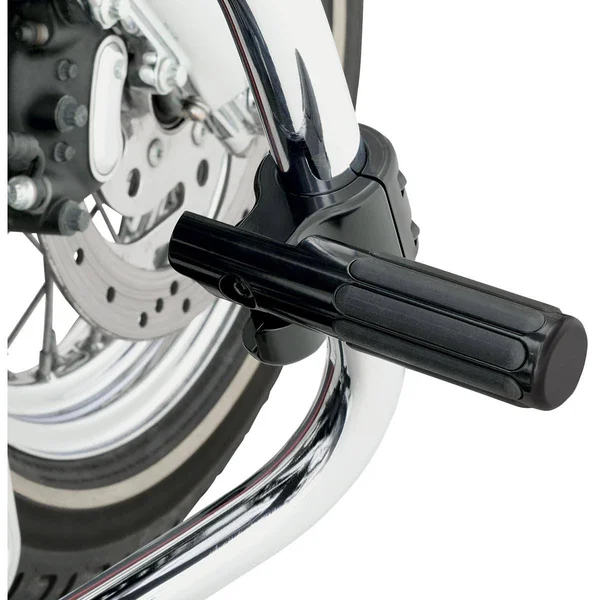 Show Chrome 21-334BK Highway Clamp w/Peg BK