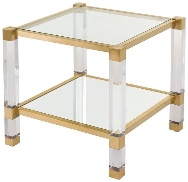 Safavieh Angie Acyrlic End Table - Silver