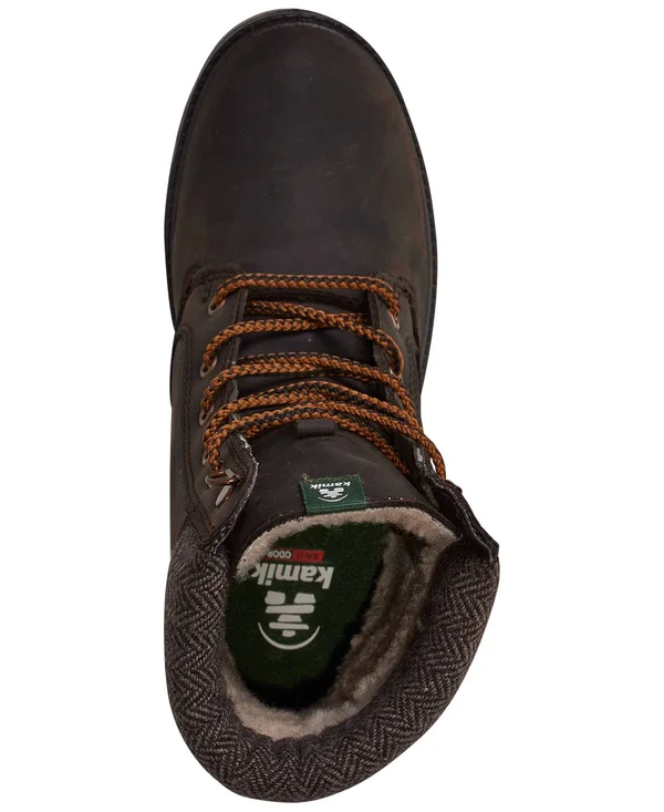Kamik Women's Rogue Winter Boots Dark Brown 8