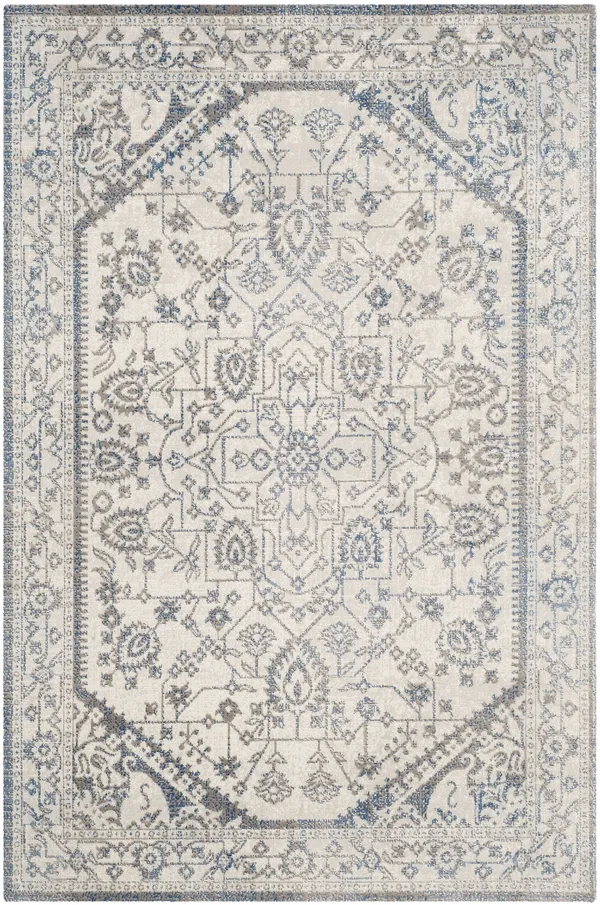 Safavieh Patina PTN318C 5&1x22 x 7&6x22 Light Grey, Blue Area Rug