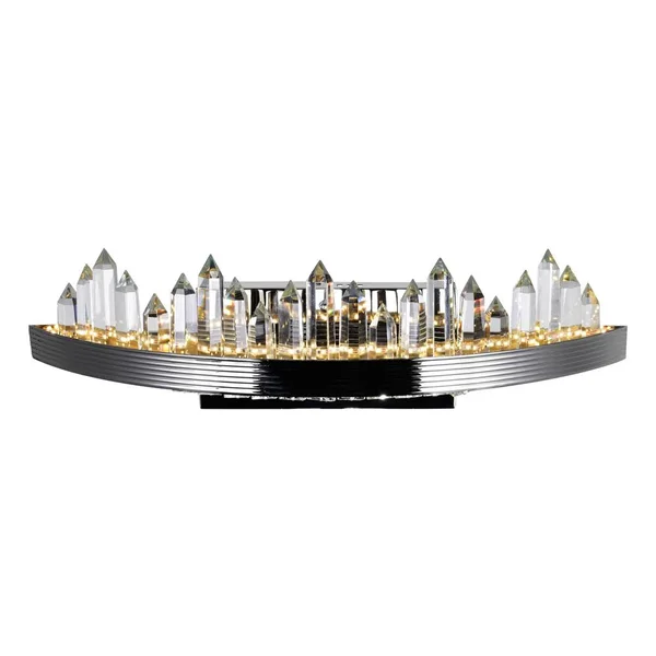 CWI Lighting 1218w24-613 LED Sconce with Polished Nickel Finish