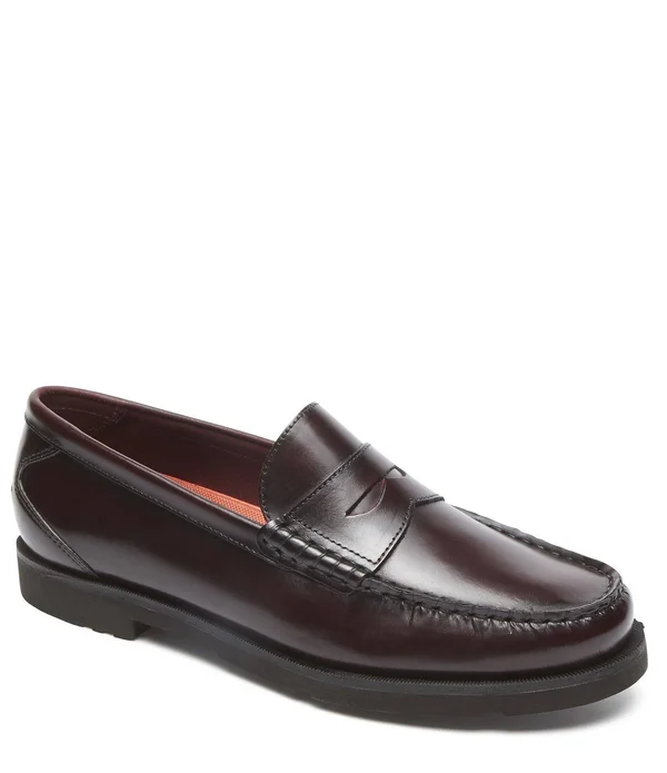 Rockport Men's Modern Prep Penny Loafer Burgundy 9 W