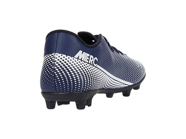 Nike Mercurial Vapor 13 Club FG/MG - Mens Molded Cleats - Midnight Navy/White/Black - Size 9.5