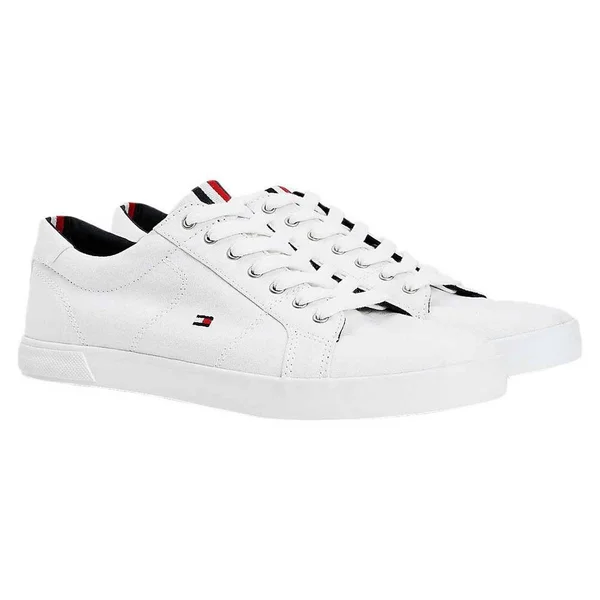 Tommy Hilfiger Essential Stripes Detail White Sneakers