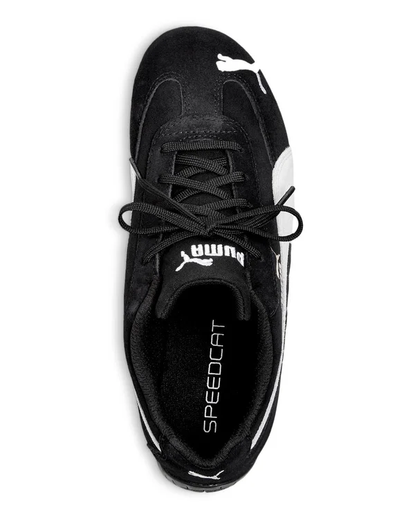 Puma Women's Speedcat Low Top Sneakers - Black