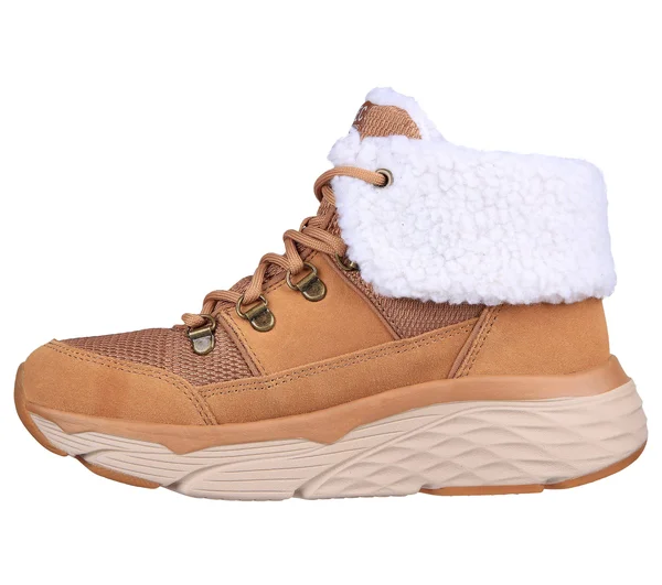 Skechers Women's Max Cushioning - Pinnacle Boots, Chestnut, 5.0