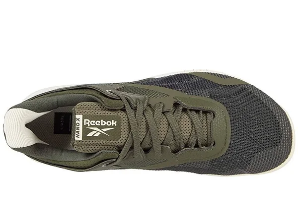Reebok Men's Nano x Training Shoes - Poplar Green/Black/Alabaster 9.5